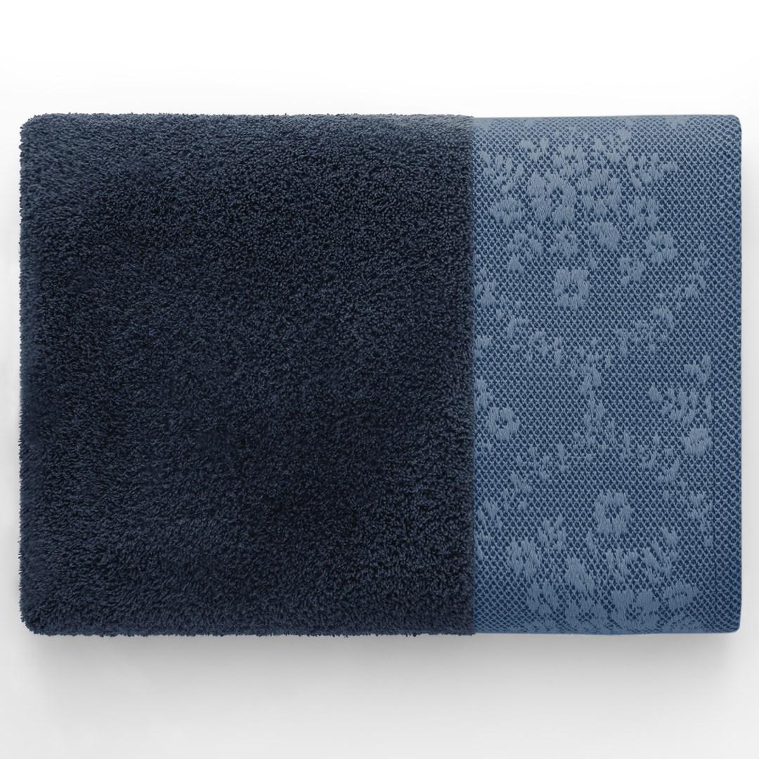 Håndklæde 50x90 marineblå - AmeliaHome CREA