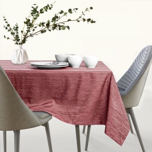 Dug RESTILO Vesta - lyserød 140 x 320 cm