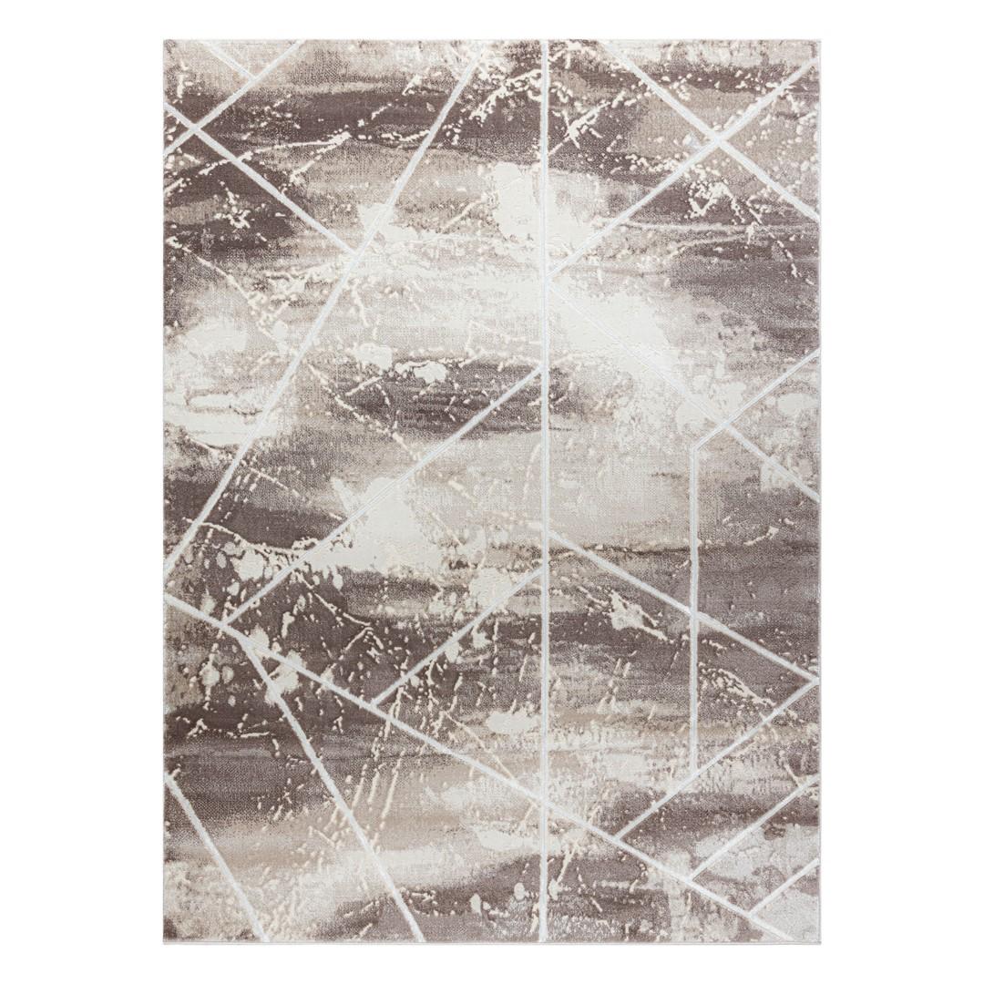 Gulvtæppe - Hakano Iona Geometric, beige 120×170 cm