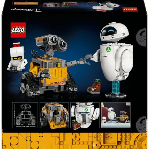 LEGO Disney Wall·E & EVE 43279 - byggesæt til voksne (811 dele)
