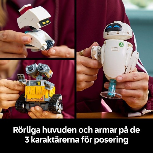 LEGO Disney Wall·E & EVE 43279 - byggesæt til voksne (811 dele)