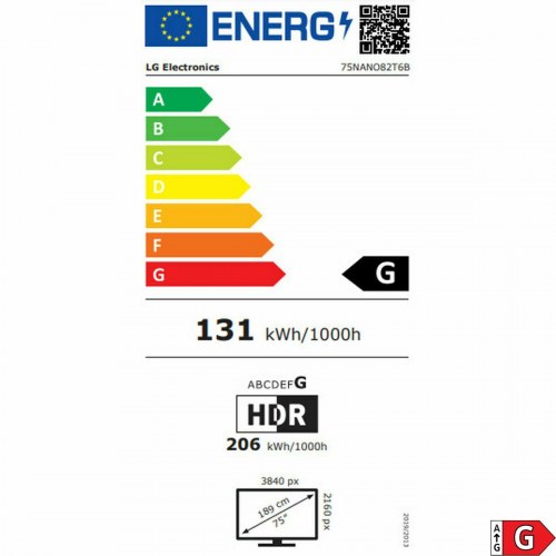 Smart TV LG 75" NanoCell 4K Ultra HD (75NANO82T6B)