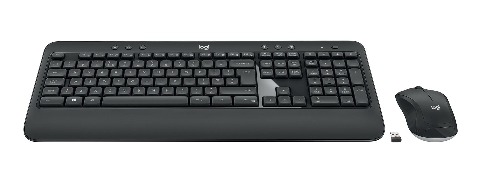 Trådløst tastatur og mus Logitech MK540 Advanced billede