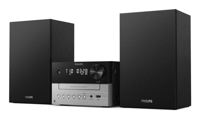 Stereoanlæg med CD og Bluetooth – Philips TAM3205M2/12 (sort/sølv)