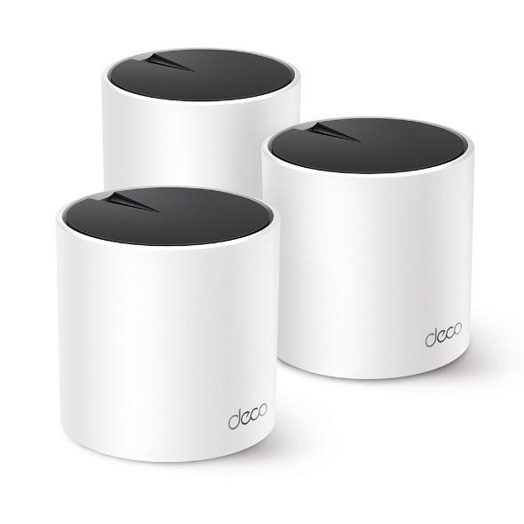 Mesh-router TP-Link AX3000 Wi-Fi 6 - hvid, 3 stk.