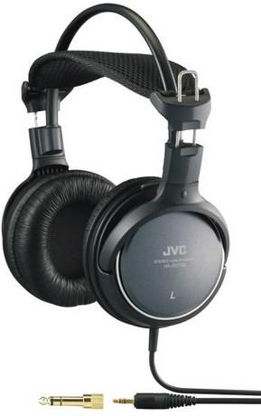 Kablede høretelefoner JVC HA-RX700 - sort hovedbøjle billede