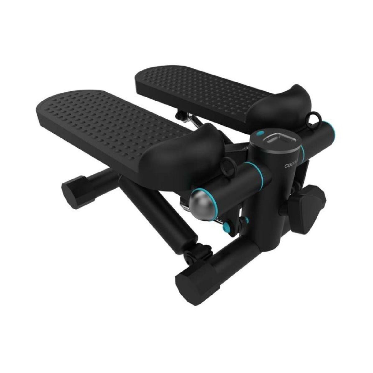 Stepmaskine med LCD-display - sort/blå