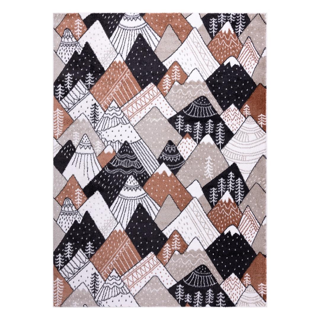 Gulvtæppe Hakano Beo Tops 140×190 - cremefarvet