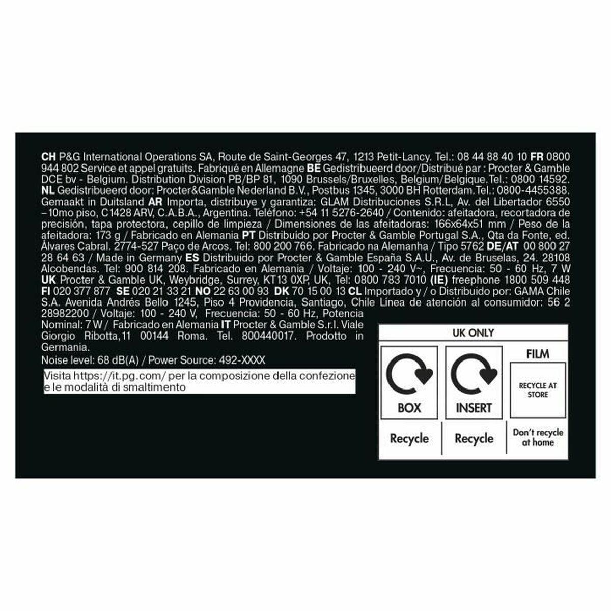 Braun Series 5 elektrisk barbermaskine - sort