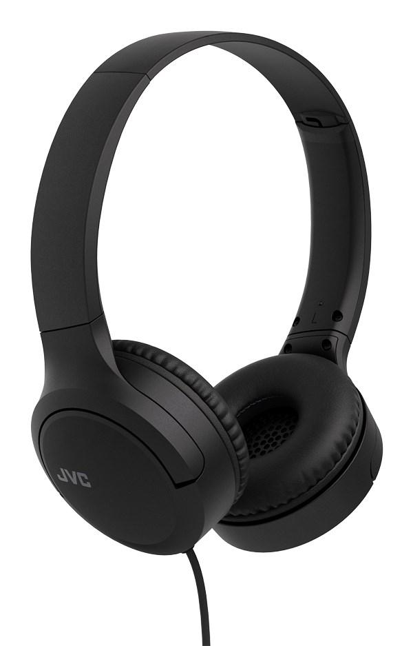 Hovedtelefoner med kabel JVC HA-S33UCBU - sort billede