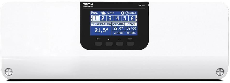 Smart home varmestyring L‑X Thermo ventilcontroller, Wi‑Fi, 8 zoner