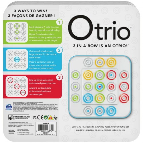 Brætspil Otrio - Spin Master færdighedsspil