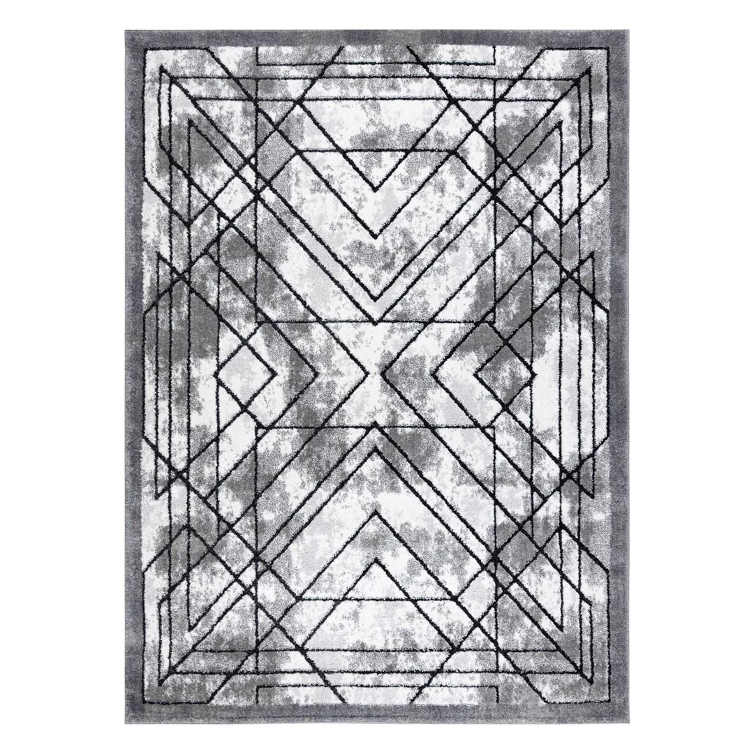 Gulvtæppe 160x220 Grafit Hakano Vers Tico