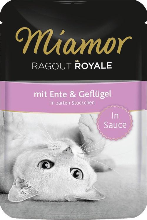 Vådfoder til kat – Miamor Ragout Royale And & Fjerkræ 100 g