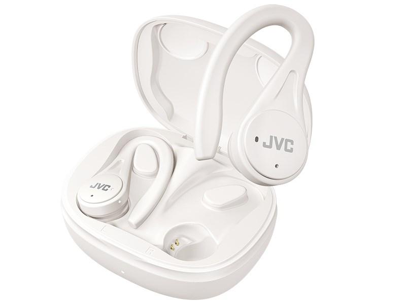 Trådløse in-ear høretelefoner JVC HA-EC25TWU - hvid billede