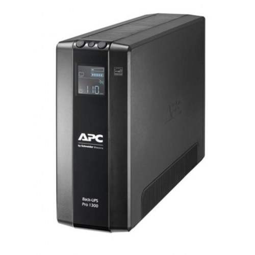 UPS strømbackup APC Back-UPS Pro 1300VA/780W, tårn, 230V, 8x IEC C13, AVR, LCD