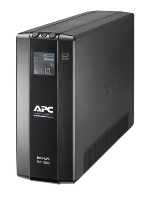 UPS strømbackup APC Back-UPS Pro 1300VA/780W, tårn, 230V, 8x IEC C13, AVR, LCD