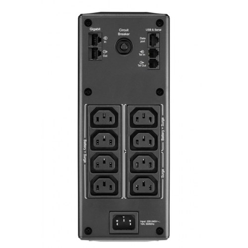 UPS strømbackup APC Back-UPS Pro 1300VA/780W, tårn, 230V, 8x IEC C13, AVR, LCD