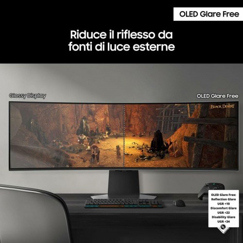 Skærm Samsung Odyssey OLED G9 49" (LS49DG950SUXEN)
