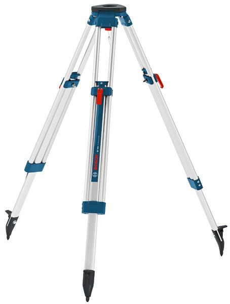 Tripod til laser - Bosch BT 160, 3 ben, blå/hvid billede