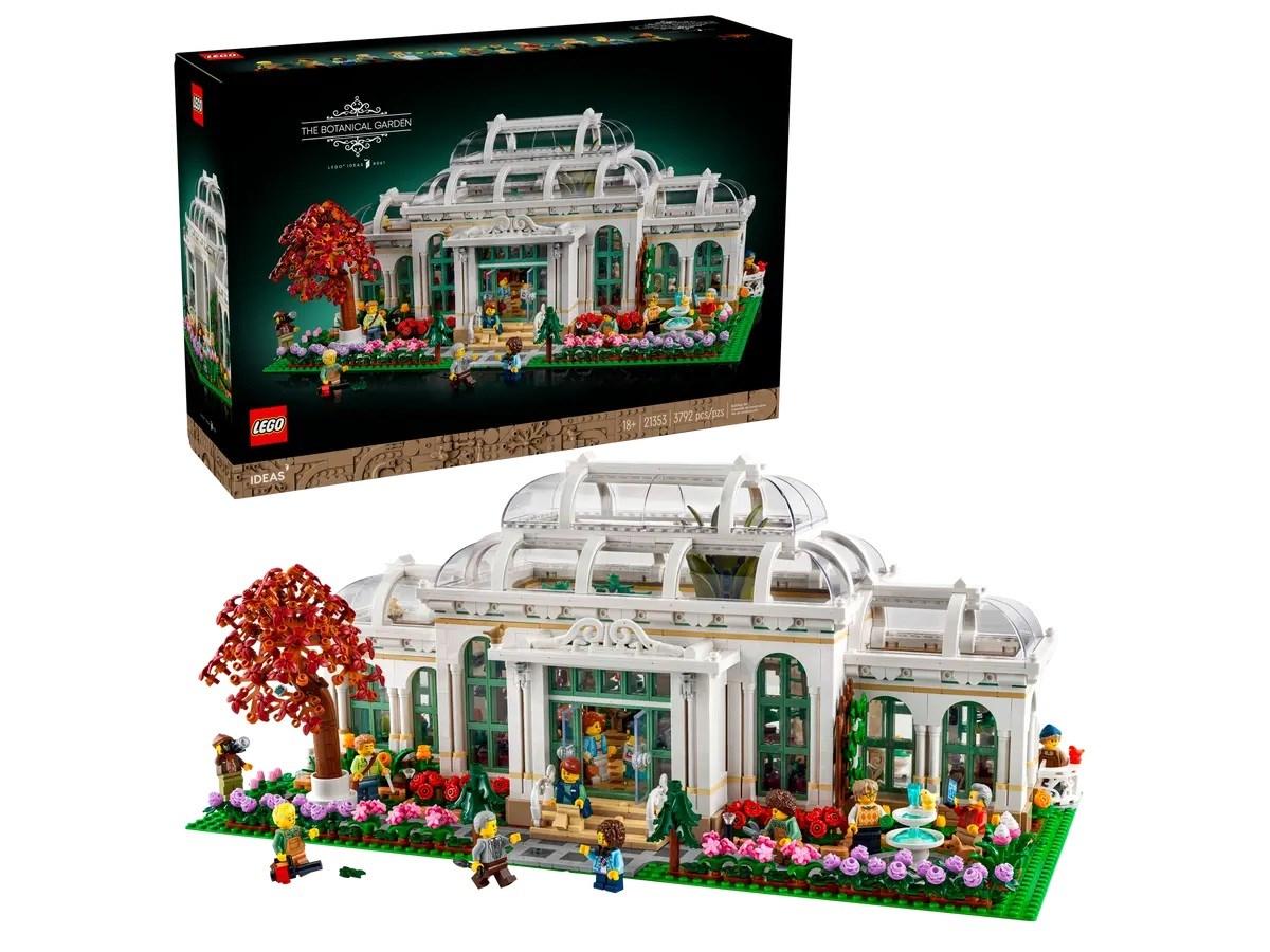 LEGO byggeri LEGO Ideas Botanical Garden 21353
