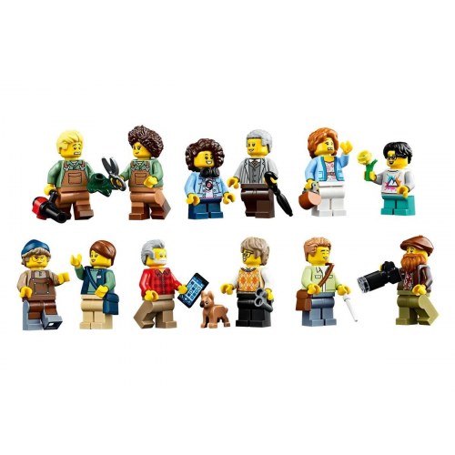 LEGO byggeri LEGO Ideas Botanical Garden 21353