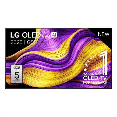 OLED TV LG 65" G55 4K Ultra HD, webOS, HDR, 120 Hz