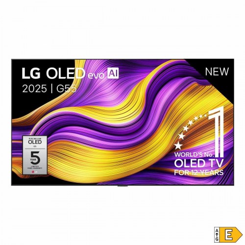 OLED TV LG 65" G55 4K Ultra HD, webOS, HDR, 120 Hz