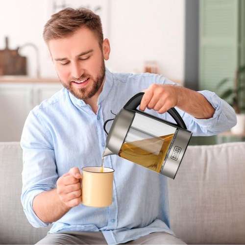 Elkedel med temperaturvalg Black+Decker BXKE2205E 1,7 l