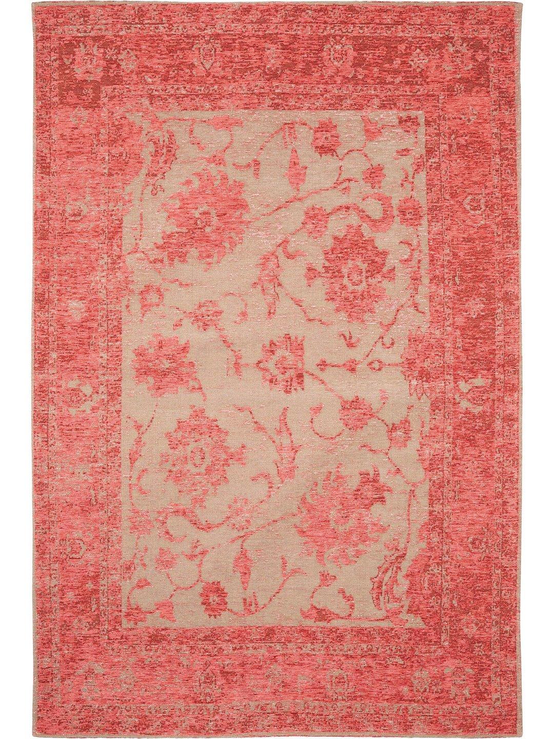 Gulvtæppe Benuta Frencie 2 - rød, ornament, 160 × 235 cm