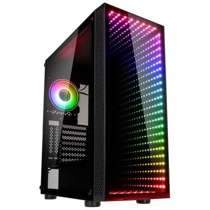 PC kabinet KOLINK Void Rift ARGB Midi Tower sort