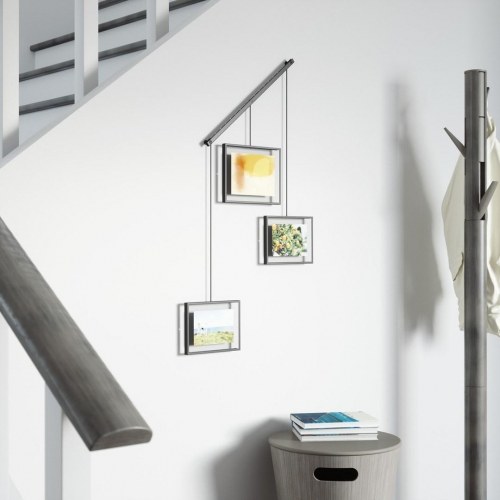 Billedramme vægdisplay Umbra Exhibit – højdejusterbar