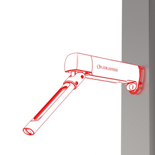 Lommelygte Ledlenser W7R Work - sort LED arbejdslygte