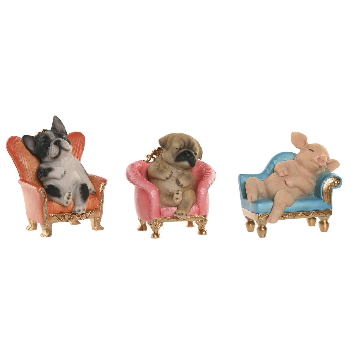 Dekorationsfigurer sæt - , multifarvet 15 × 9,5 × 14 cm (3 stk.)
