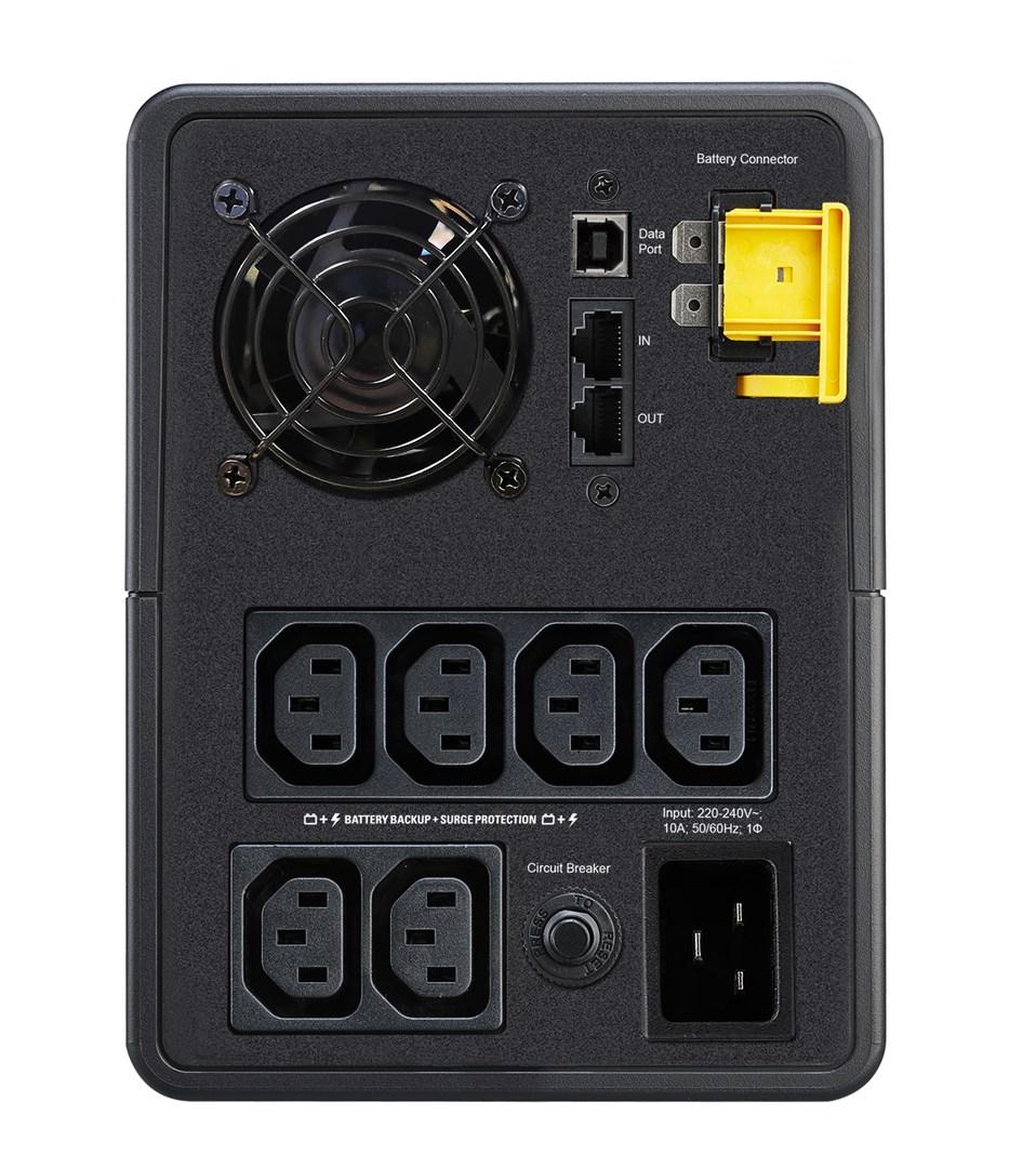 UPS nødstrøm - APC Back-UPS 2200VA, 230V, 6x IEC C13, AVR billede