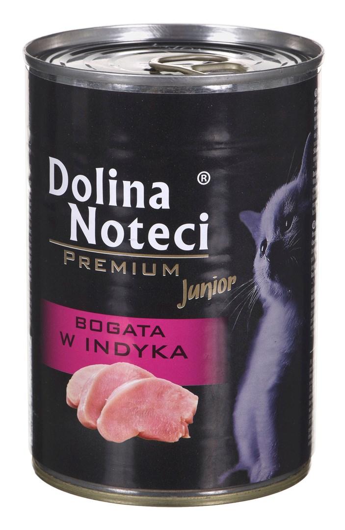 Vådfoder til kat – Dolina Noteci Premium Junior med kalkun, 400 g