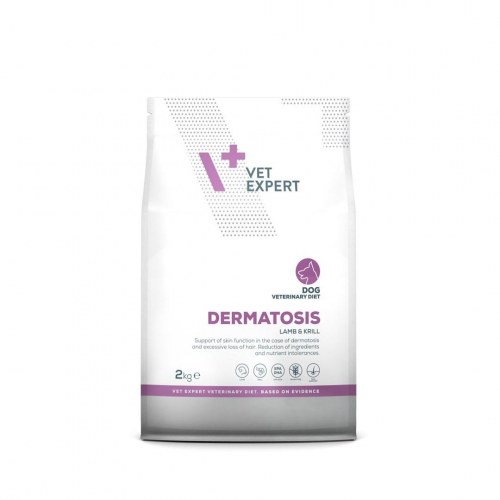 Hundefoder tørfoder - VetExpert Veterinary Diet Dermatosis Lamb & Krill 2 kg