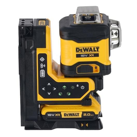 Krydslaser 18V XR 3x360° grøn – DeWALT med fjernbetjening billede