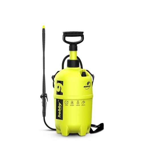 Tryksprøjte til have - Marolex Hobby 9 l med polypropylen-lanse