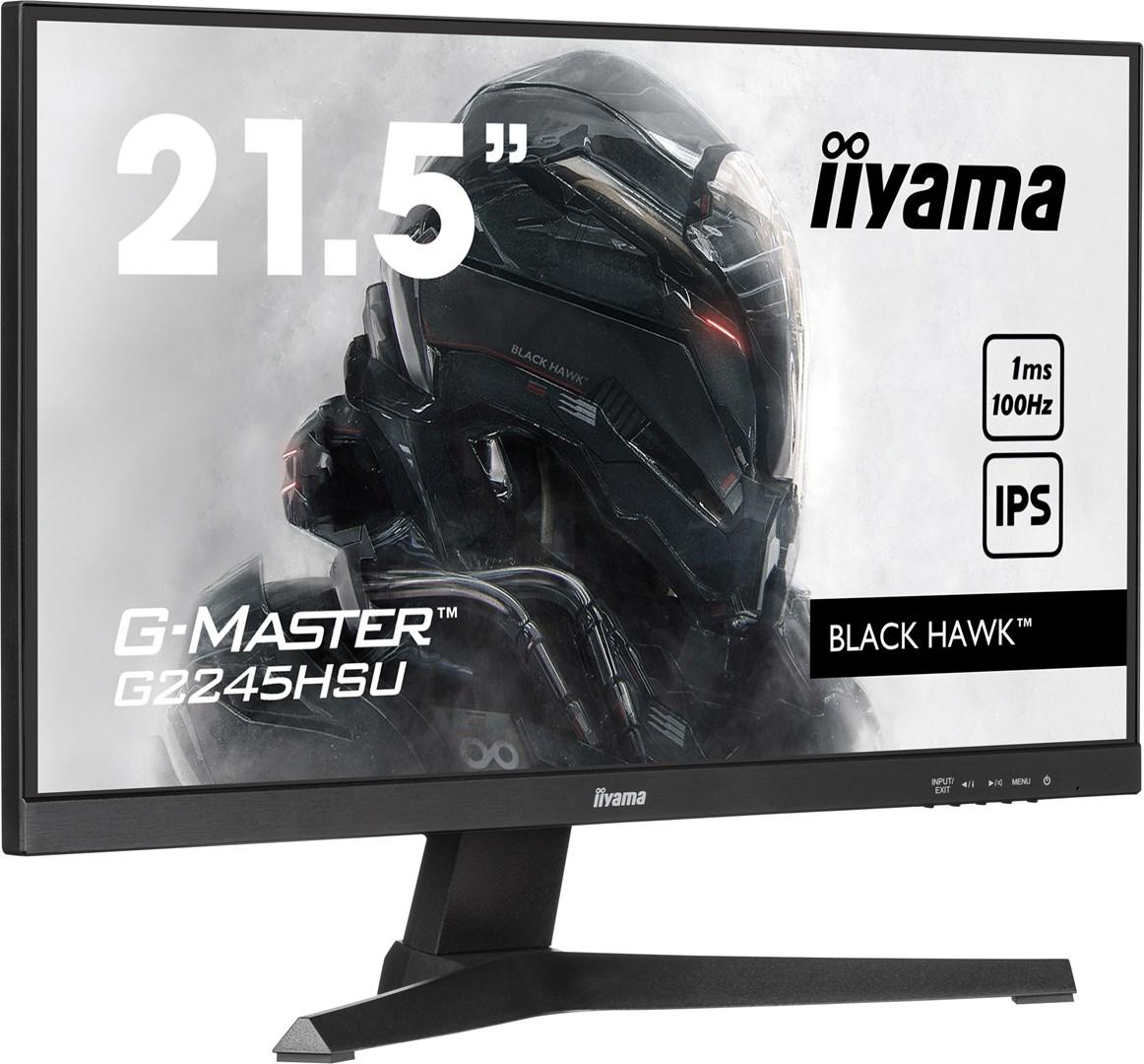 Gaming skærm iiyama G-Master G2245HSU Black Hawk 21,5" IPS 100 Hz 1 ms billede