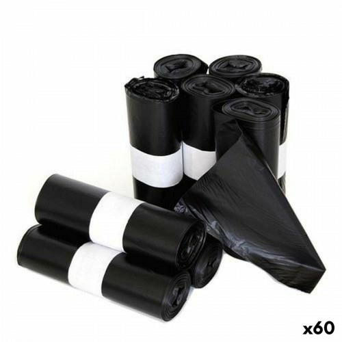 Affaldsposer 25 l - 60 enheder, sorte