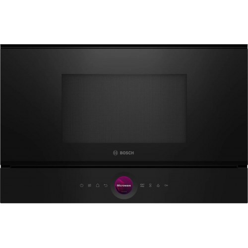 Mikroovn Bosch Serie 8 BEL7321B1 - sort kombinationsmikroovn, 21 l, 900 W