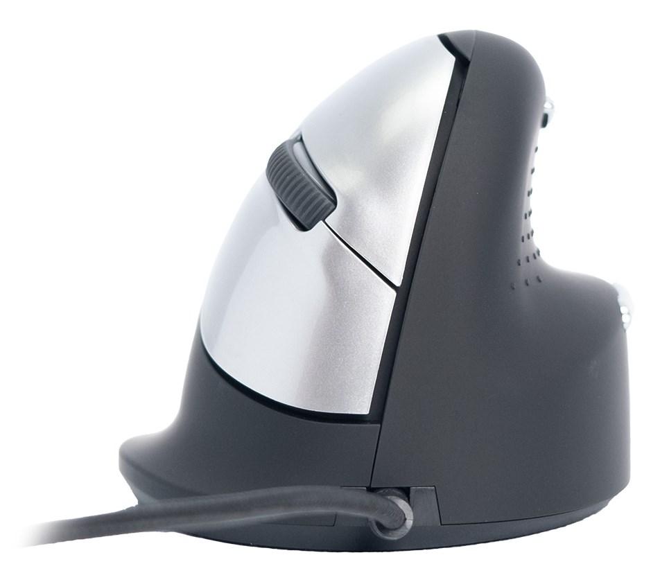 Ergonomisk mus R-Go HE Break med pause-software, medium (165-185 mm), højrehånd, kablet, sort billede