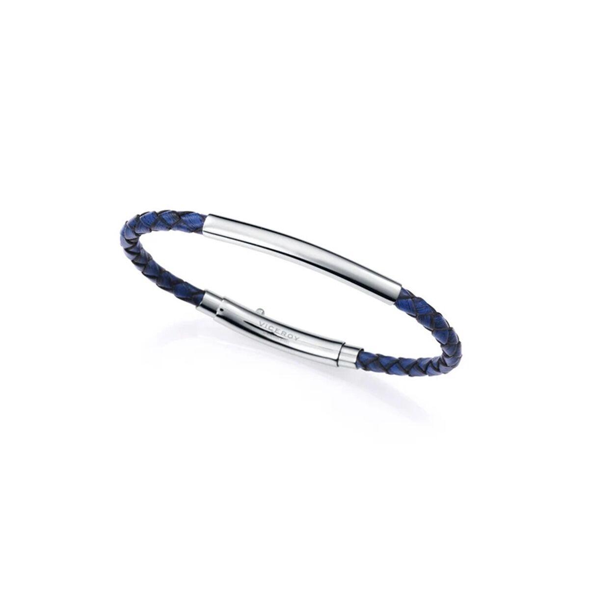 Armbånd til mænd - Sterling sølv 925, blå