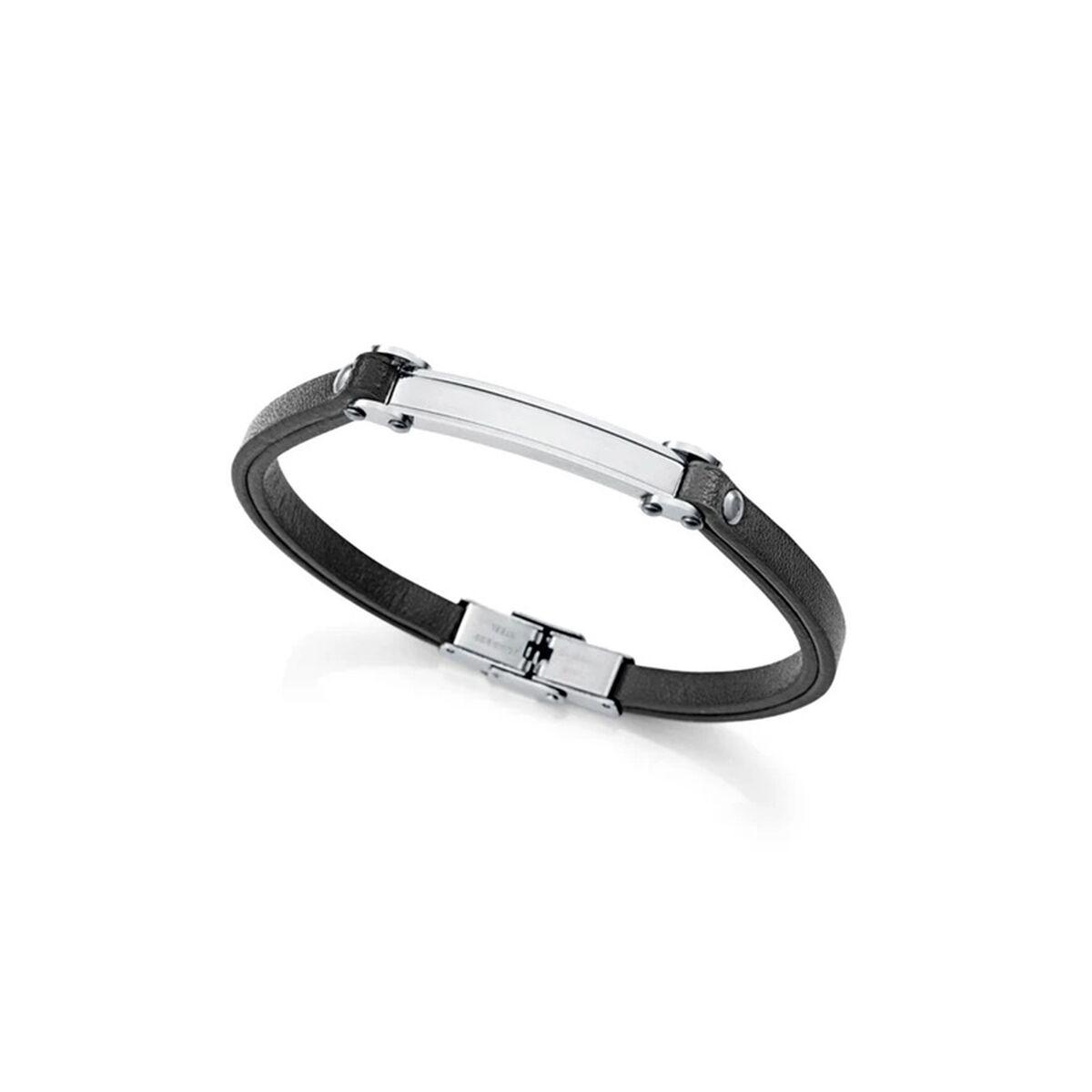 Armbånd til mænd - Sterling sølv 925, sort