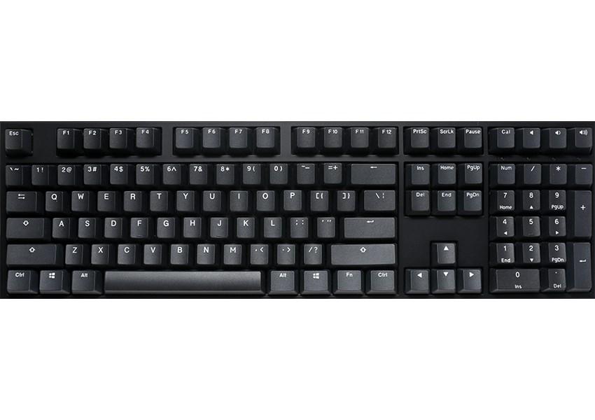 Mekanisk tastatur Ducky Origin Phantom Black USB, fuld størrelse, QWERTZ tysk
