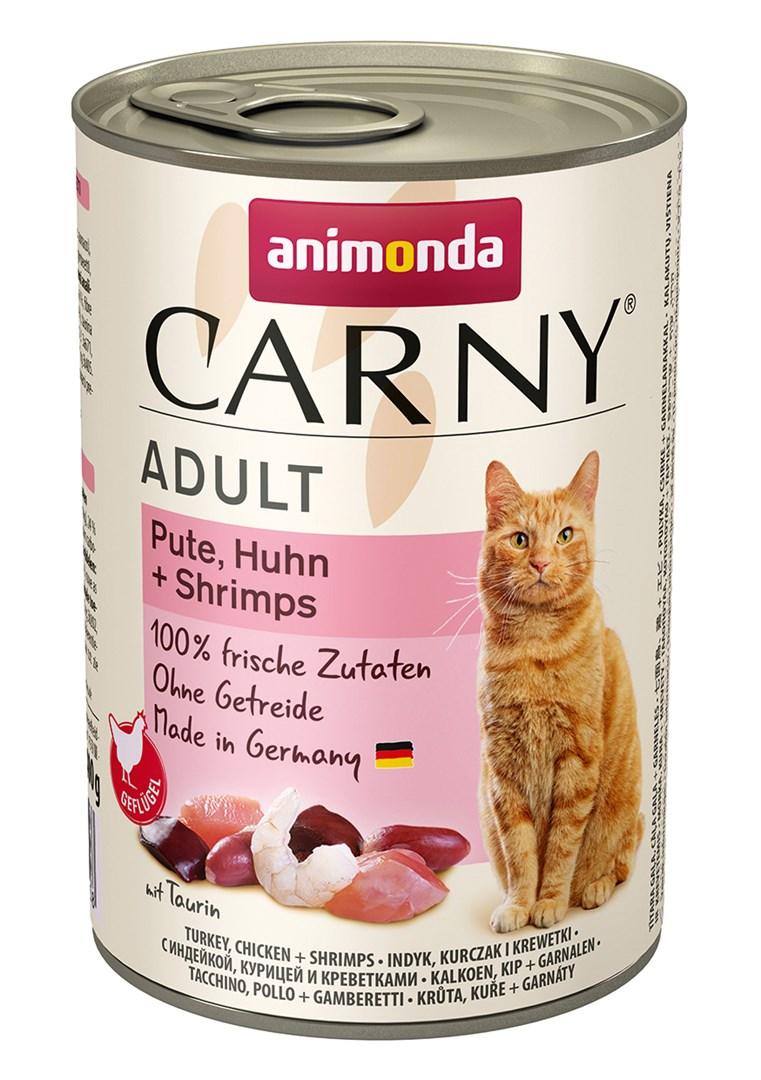 Vådfoder kat - animonda Carny Adult kalkun, kylling & rejer 400 g