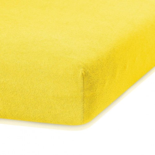 Frottélagen RESTILO Ruby - gul 200-220 x 200 cm