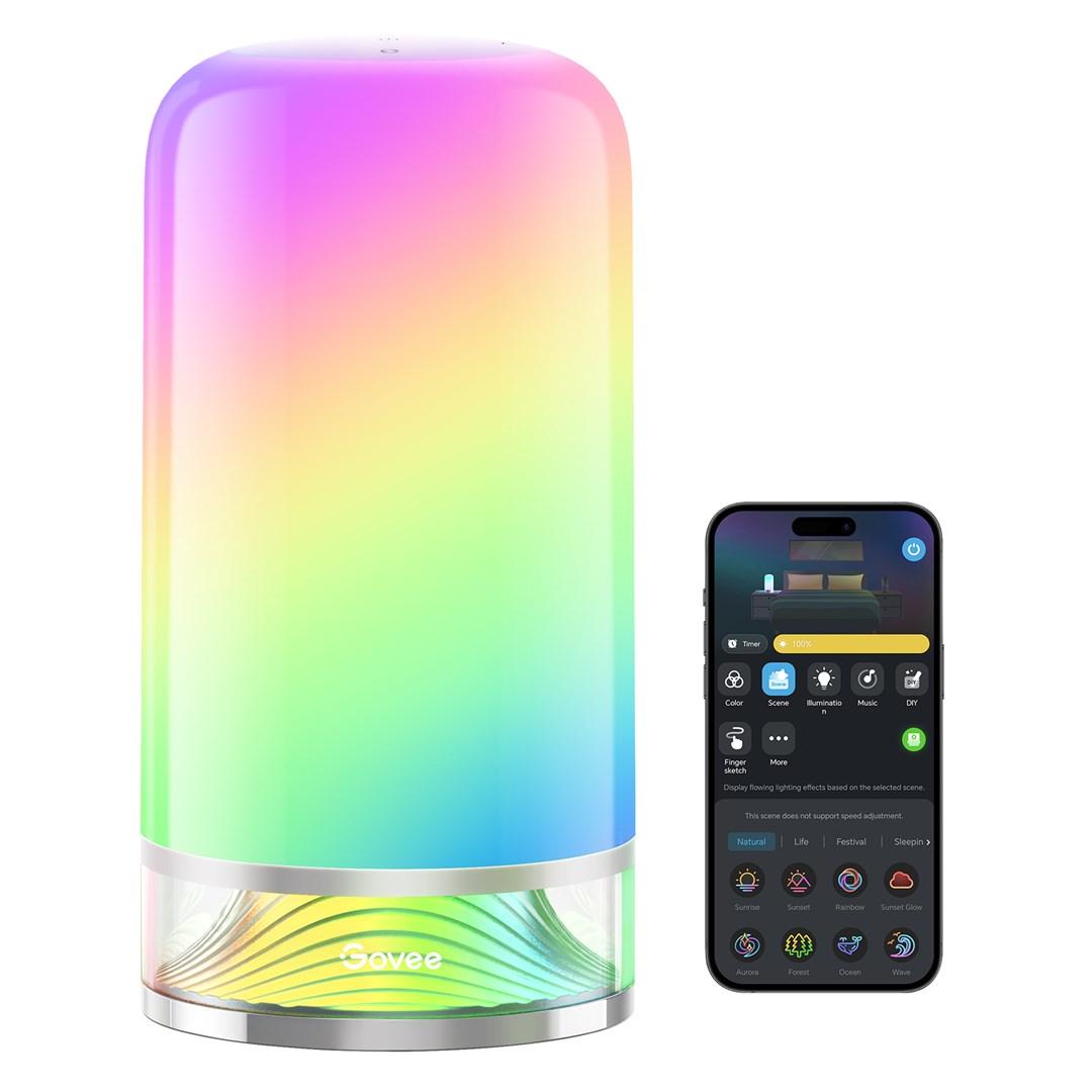 LED bordlampe Govee H6022 - RGBICWW, 2700-6500 K, Wi‑Fi & Bluetooth billede