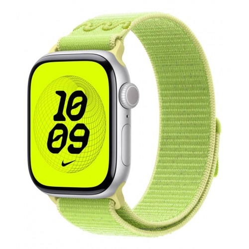 Apple urrem til Apple Watch 42 mm – Nike Sport Loop, Volt Splash (lysegrøn)